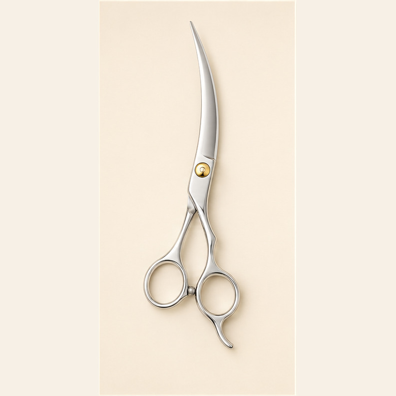 Curved Grooming Shears